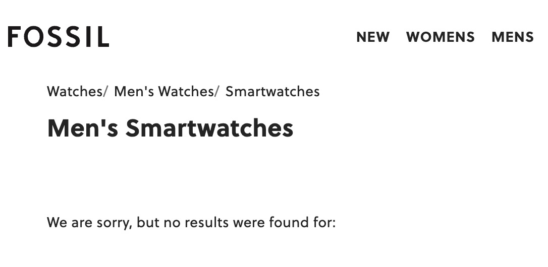 It’s Over for Fossil Smartwatches 2